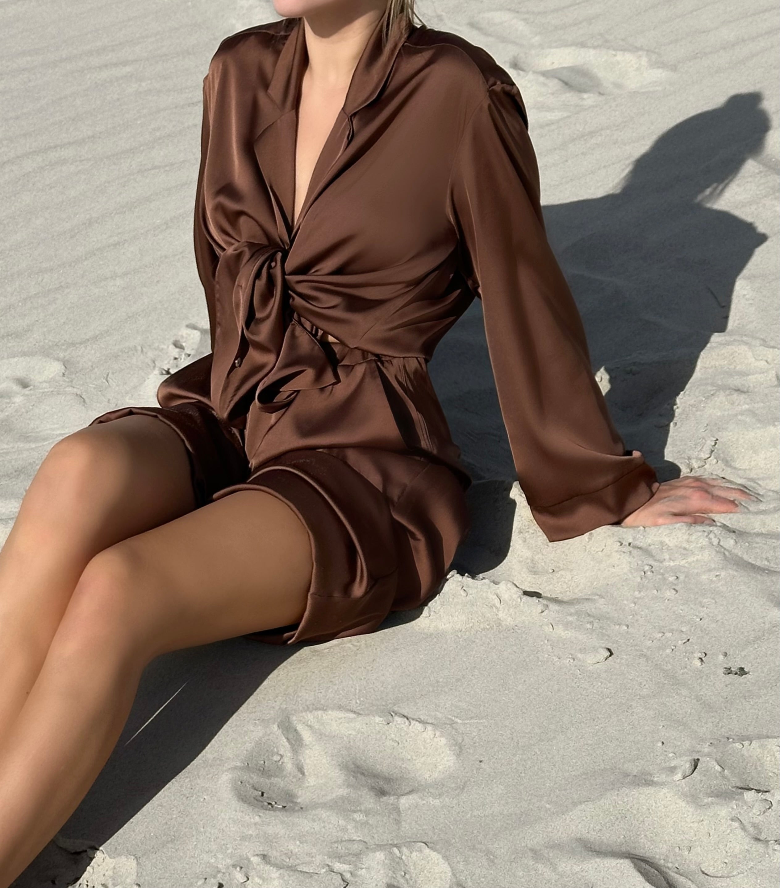 Silky shorts
