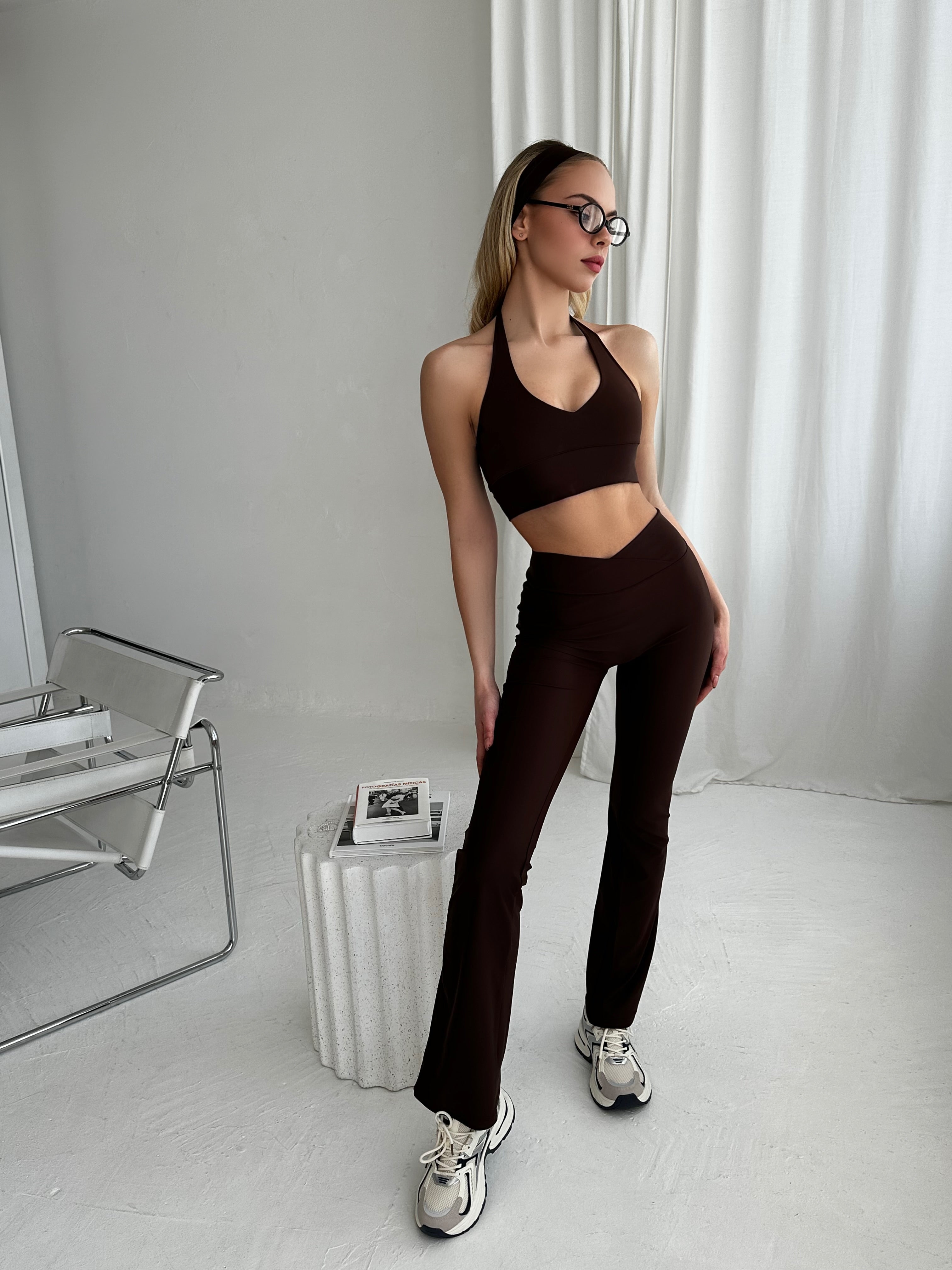 <tc>Pilates Collection flare pants</tc>