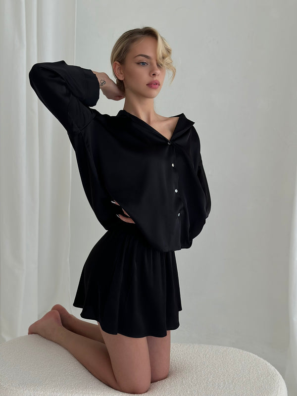 Silky shorts