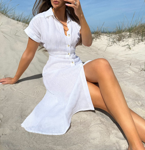 Lininė suknelė